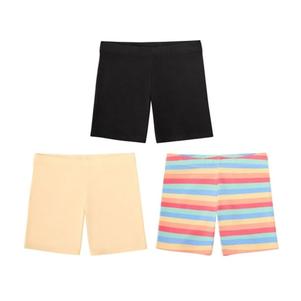 NWT Member's Mark Girls 3-Pack Cartwheel Short